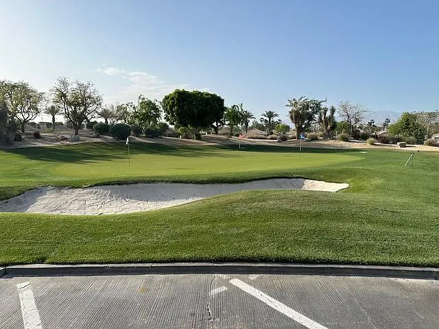 Practice green