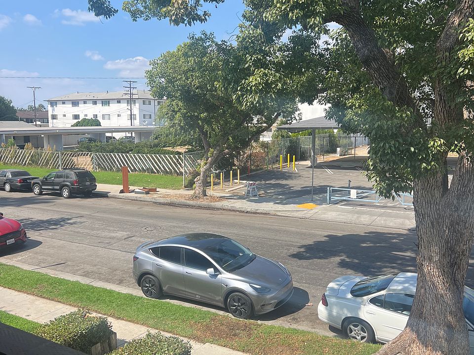 Street view from balcony.