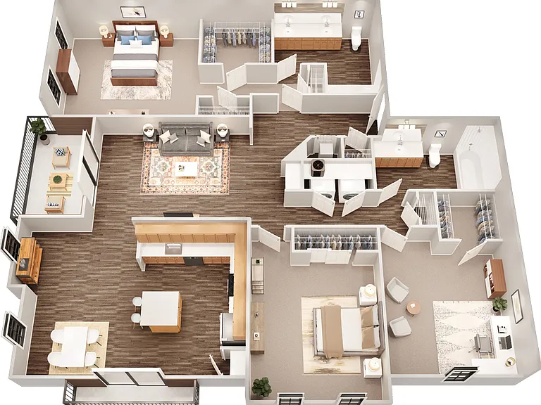West End at City Center Apartment Homes — Photo 49