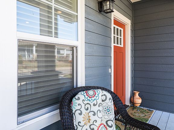 Covered front porch