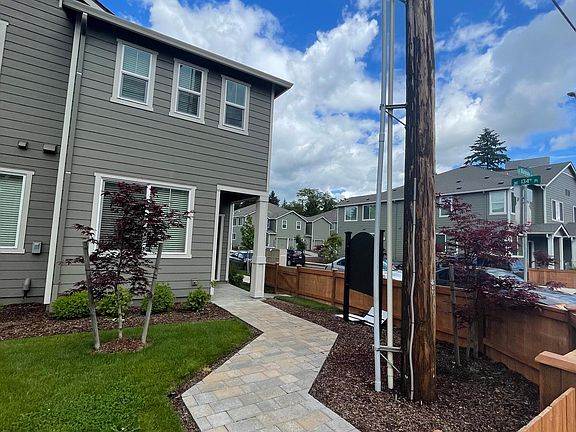 Small front yard and walkway