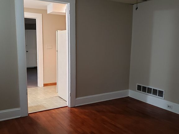 living room with hardwood floor