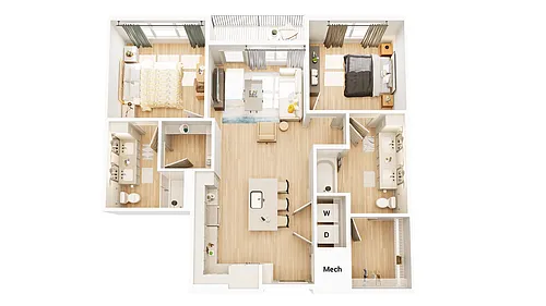 Floor plan B1
