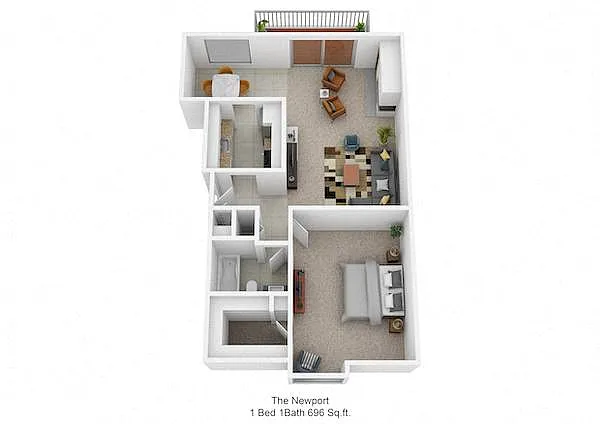 Floor plan The Newport