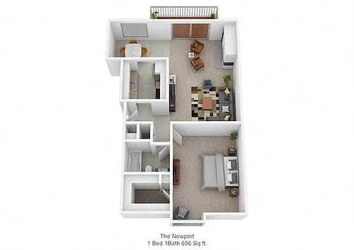 Floor plan The Newport