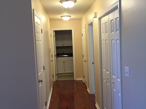 Down hallway