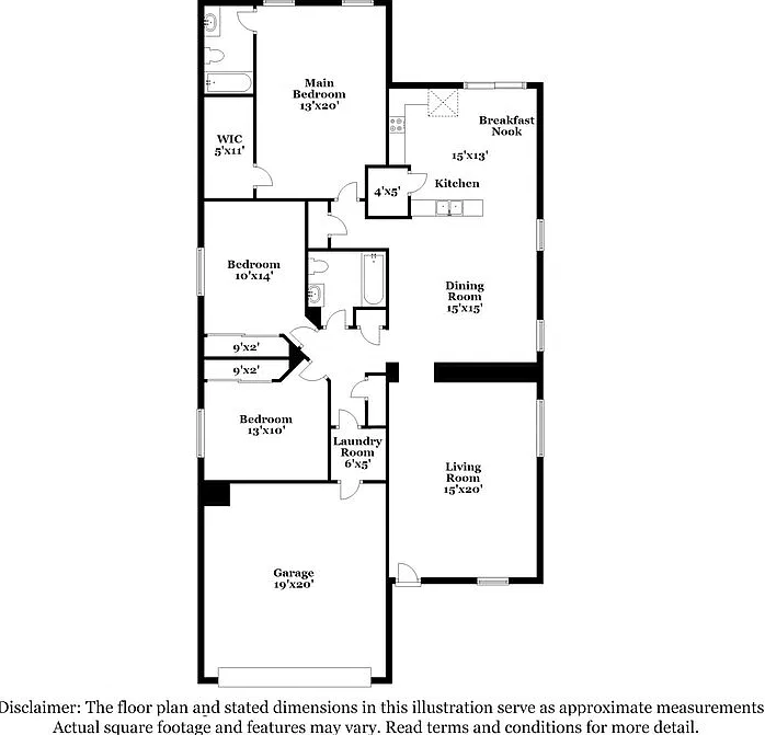 3 bed, 2.0 bath, 1756 sqft, $1,925 — Photo 2