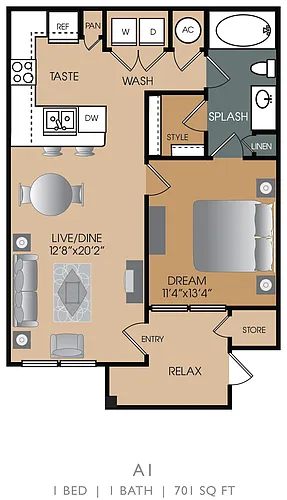 Floor plan A1