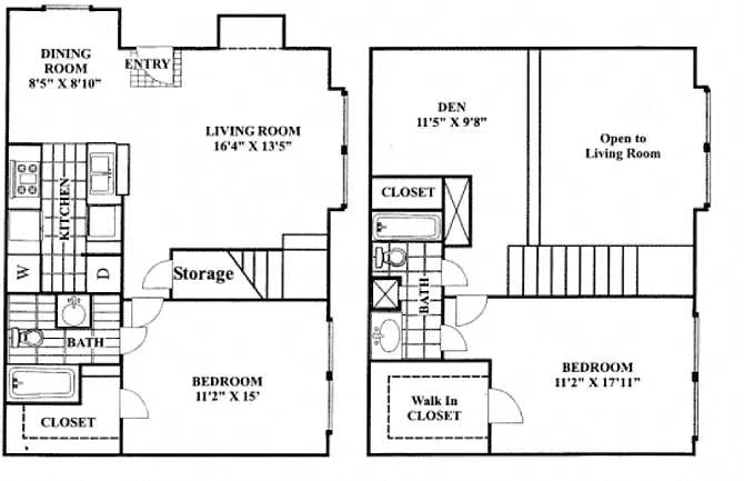 Floor plan Escalade