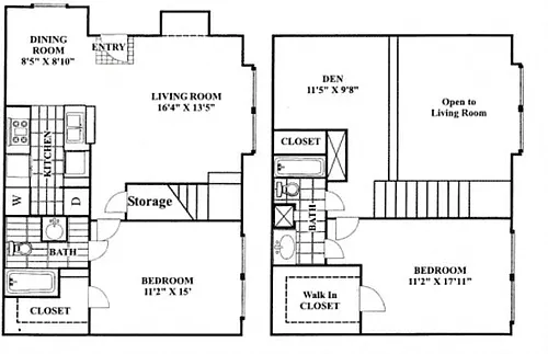 Floor plan Escalade