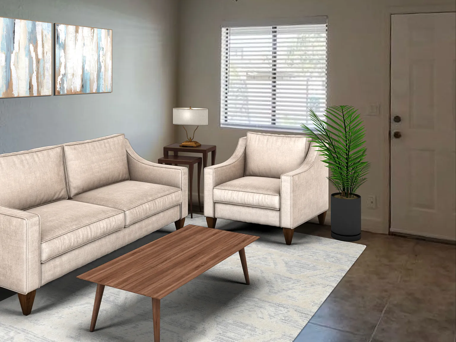 2 bed, 750 sqft, $1,100 — Photo 2