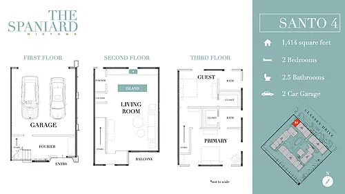 Floor plan Santo 4