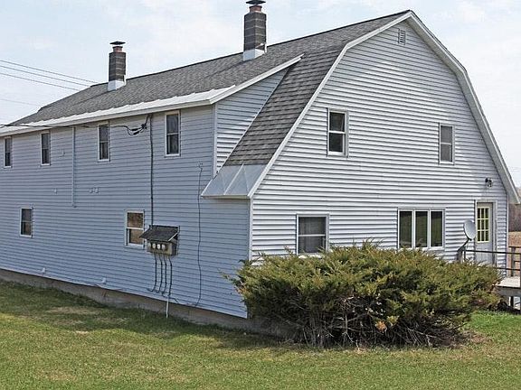 Exterior lawn area of building