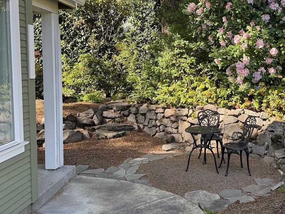 Outdoor patio space.