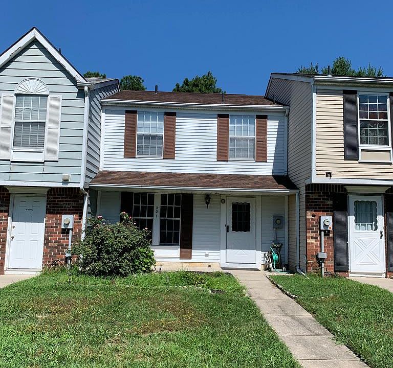 Front of townhouse.