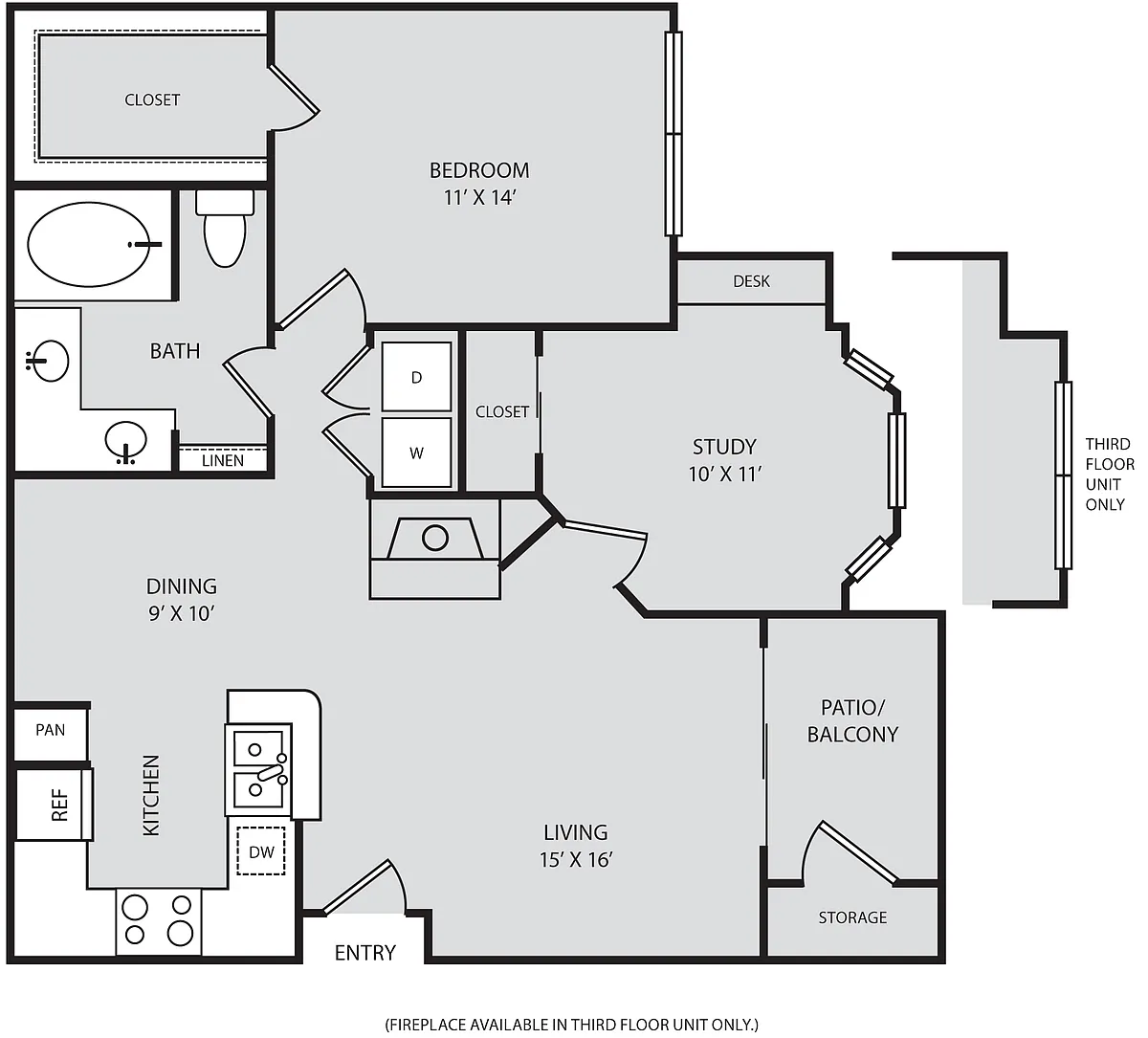 Floor plan B1S
