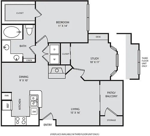 Floor plan B1S