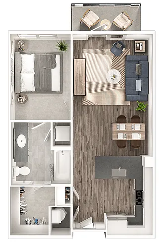 Floor plan A1P
