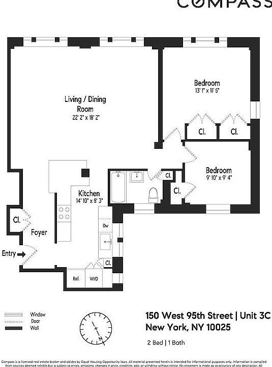 1st image of 150 W 95th St APT 3C