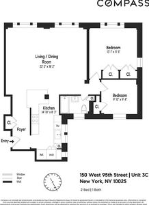 150 W 95th St APT 3C, Manhattan, NY, 10025
