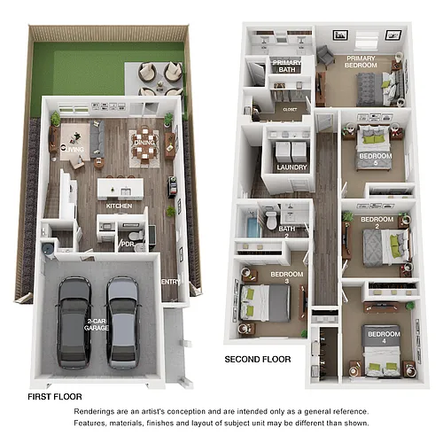 Floor plan Plan 3X
