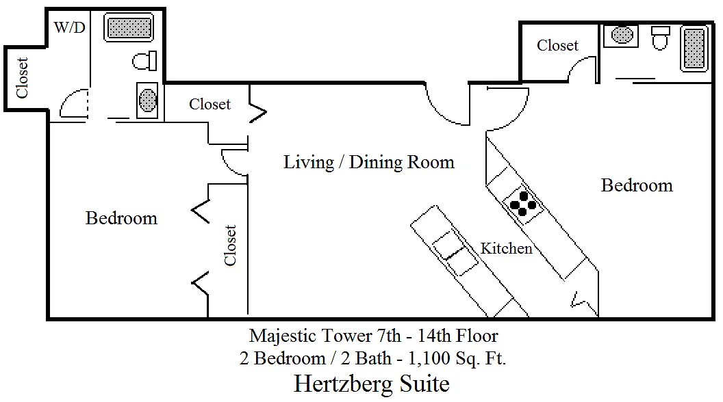 Floor plan Hertzberg