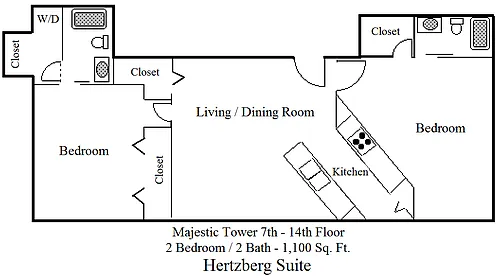 Floor plan Hertzberg