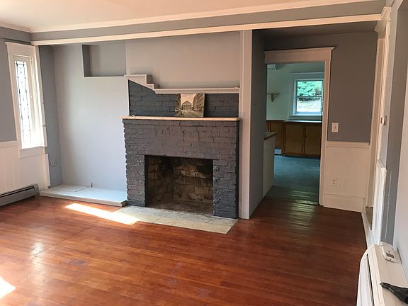 Living room west view