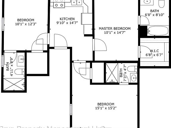 3rd image of 708 Morgan St APT 2