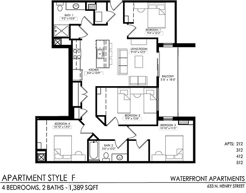 Floor plan F