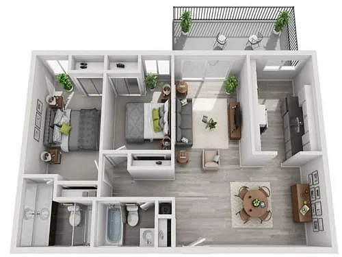 Floor plan CARRIBEAN