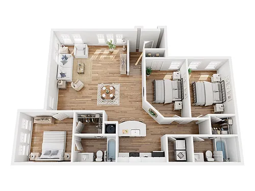 Floor plan C1