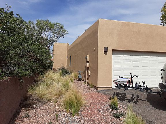 Sideyard neighbohbor on left has many trees/plants.