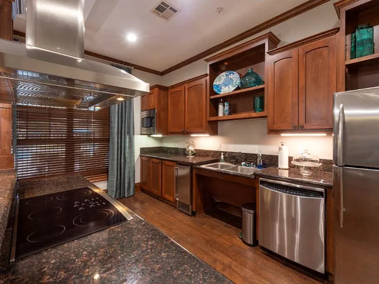Estancia Resident Lounge Kitchen Area