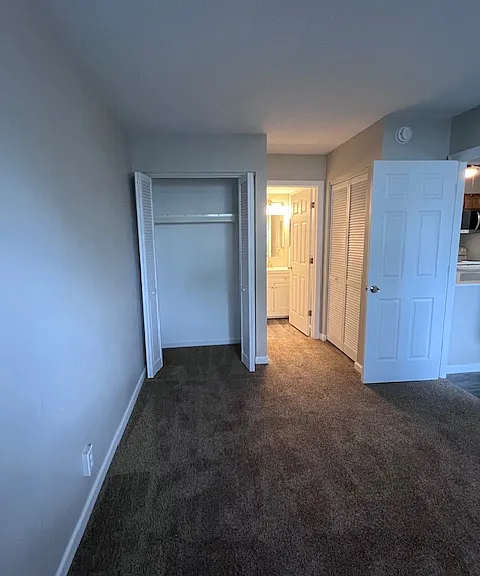 Bedroom, two closets