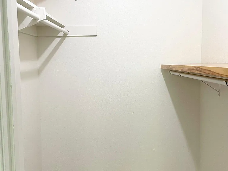 Walk-in closet of 2nd bedroom