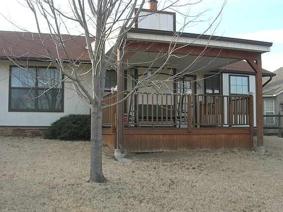 Covered deck, consistent roof