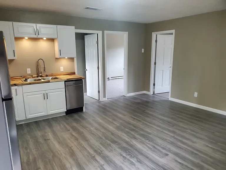 Kitchen and main living area