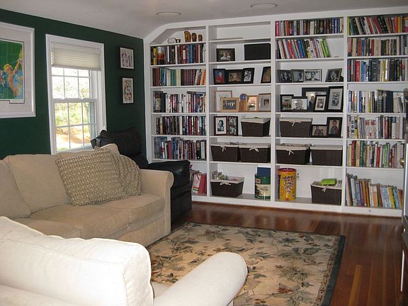 Family room built-ins
