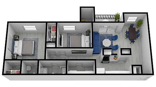 Floor plan Monterey