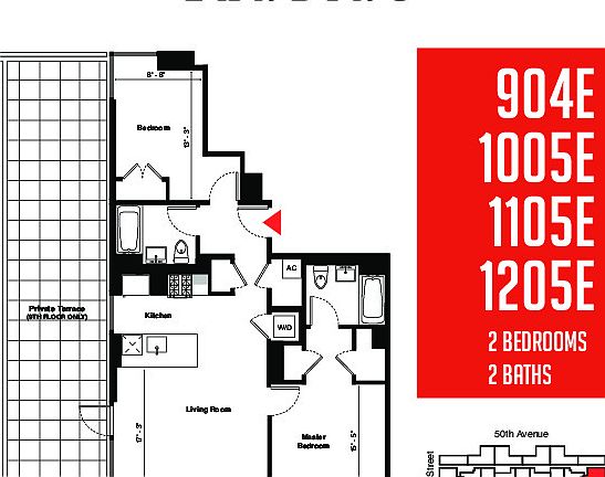 2nd image of 2-14 50th Ave #904E