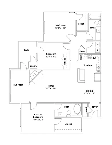 Floor plan C2