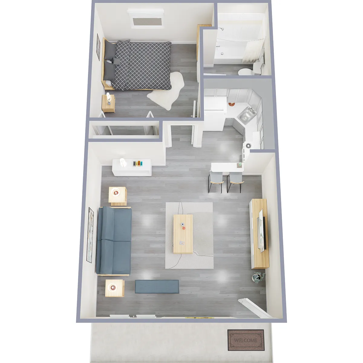 Floor plan A1