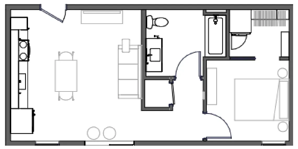 Floor plan 1A