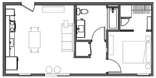 Floor plan 1A