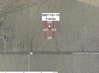 Near Hwy #62, Joshua Tree, CA 92252