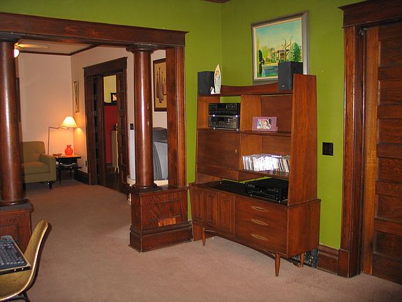 Living Room into Family Room