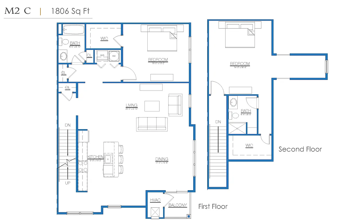 Floor plan M2C