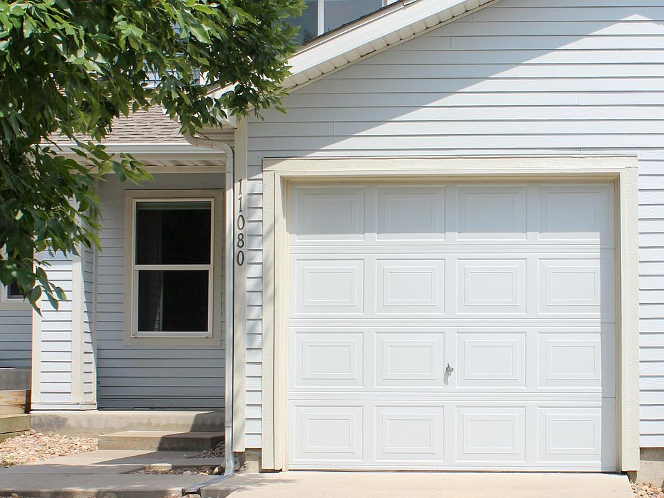 Front of home, 1 car garage plus driveway for parking
