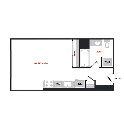 Floor plan Studio C